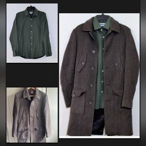 ZARA COAT+Shirt ✨(2 PIECES-1 PRICE)